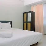 Fully Furnished With Comfortable Design Studio Springlake Summarecon Apartment By Travelio
